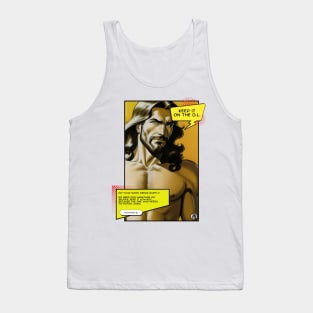 Jesus Christ: Keep It On The D.L. - Matthew 6:1 Bible Verse Christian Tank Top